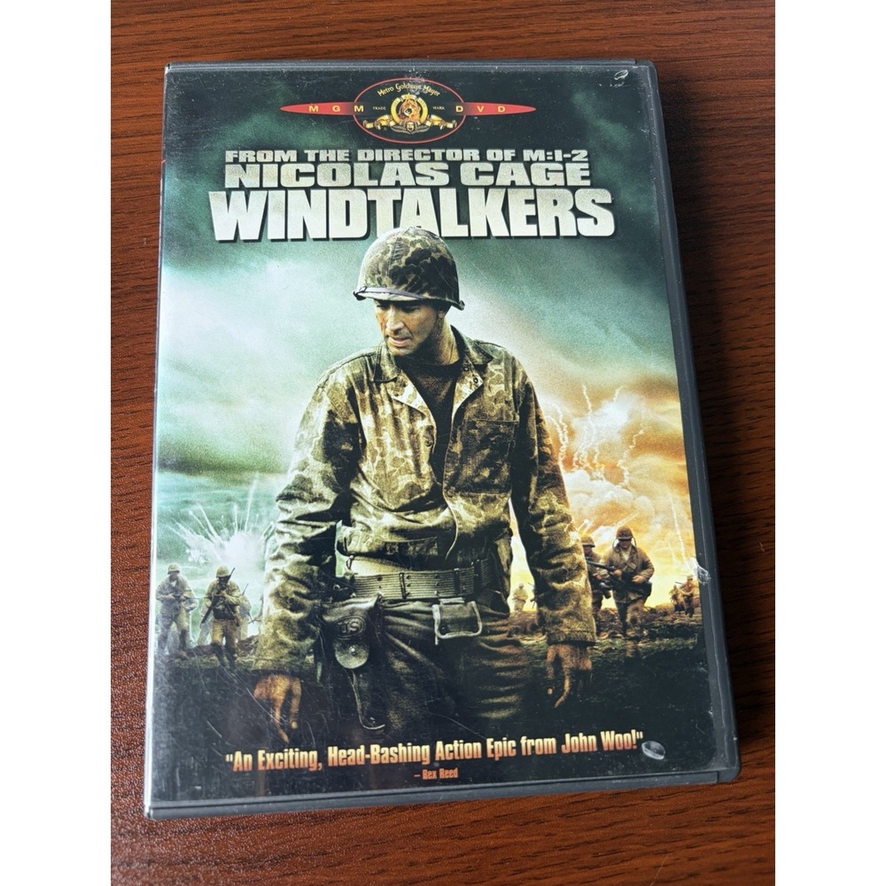 Windtalkers DVD 2002‎ Nicolas Cage Movie